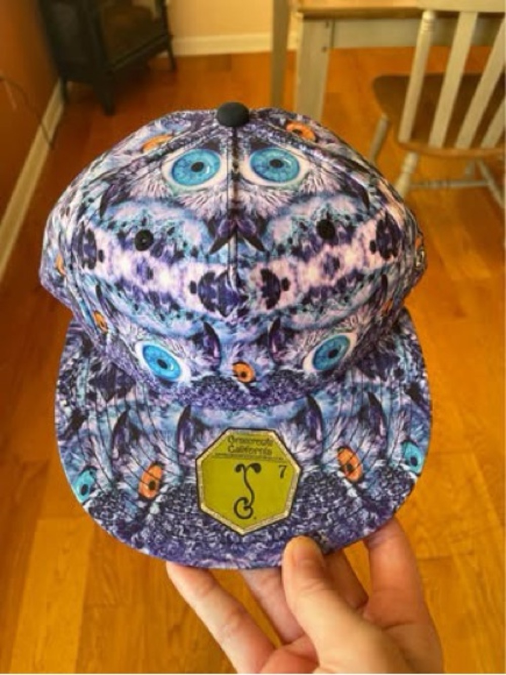Grassroots California - Owl Print Snapback Hat
